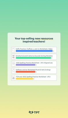 the top selling new resources is now available for teachers to use on their ipads