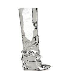 Step up your shoe game in the Nine West Randee dress boots. It features a pointy toe and slouchy design. This boot is sure to impress and is the perfect wardrobe staple! Trendy Wedge Boots For Spring Parties, Trendy High Ankle Wedge Boots For Party, Trendy Fitted Wedge Boots For Party, Spring Party High Ankle Wedge Boots, Trendy Fall Party Wedge Boots, Trendy Ankle Wedge Boots For Party, Fitted High Heel Wedge Boots For Fall, Spring Party High Heel Wedge Boots, Chic High Ankle Wedge Boots For Spring