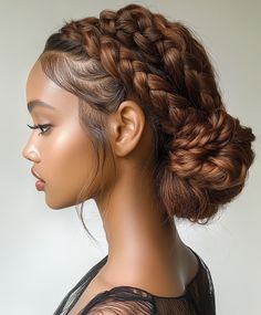 💄 Effortless Updo Hairstyles Brown Hair Glamorous Braids Updo Hairstyle Updo Hairstyles Brown Hair, Hairstyles Brown Hair, Effortless Updo, Gala Hair, Hairstyles Brown, Updo Hairstyles