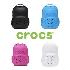 #ad Premium CROCS Classic Backpack 210190 Unisex Size, 4 color / Korea, Fashion Mens Accessories Crocs Backpack, Blue Juice, Crocs Fashion, Custom Tote Bags, Classic Backpack, Korea Fashion, Crocs Shoes, Fashion Mens, Ocean Blue