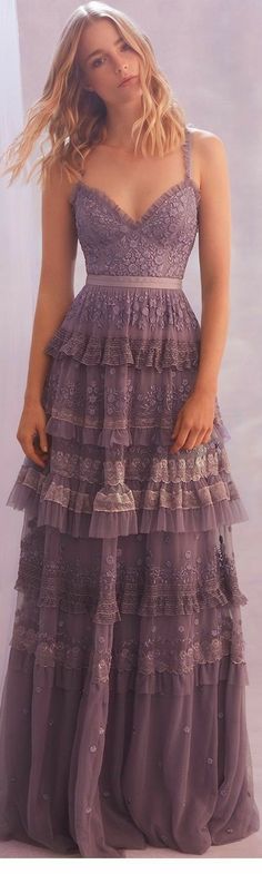 Boho Dresses Long, فستان سهرة, Purple Fashion, Trendy Dresses, Dream Dress, Gorgeous Dresses, Pretty Dresses