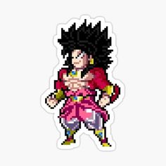 the character from dragon ball sticker