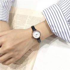 Item Type: Watches Gender: Women Dial Window Material Type: Hardlex Band Material Type: Leather Case Material: Stainless Steel Movement: Quartz Clasp Type: Buckle Water Resistance Depth: No Band Width: 10 mm / 0.39 inch Case Thickness: 8 mm / 0.31 inch Band Length: 21 cm / 8.27 inch Dial Diameter: 26 mm / 1.02 inch Package Includes: 1 x Watch Small Watches, Watches Women Simple, Simple Watches, Vintage Watches Women, Small Face, Small Watch, Retro Watches, White Watch, Simple Leather