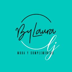 the logo for blylaua's new fashion line, made with handwritten lettering