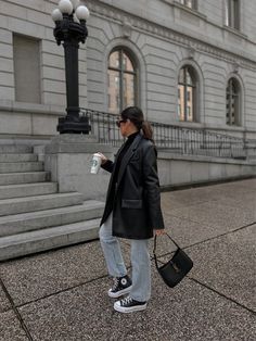 Leather Blazer