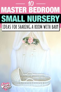 Design A Nursery In Your Master Bedroom, A Walkthrough - Cape & Apron Shared Nursery With Parents, To Do Before Baby Arrives, First Time Tips, Apartment Nursery, Nursery Closet Dividers, Baby Nursery Closet, Bringing Baby Home, Baby Corner