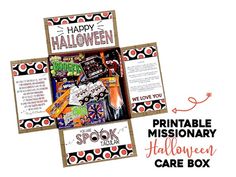 the printable missionary halloween care box