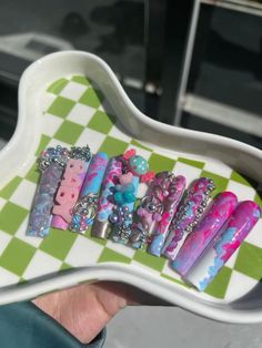 Junk Nails, Junk Art, French Nails