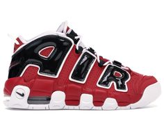 Check out the Air More Uptempo Bulls Hoops Pack (GS) available on StockX Scottie Pippen Shoes, Black Bulls, Basket Nike, Nike Air More Uptempo, Nike Air More, Sport Nike, Scottie Pippen, Baskets Nike, Popular Sneakers