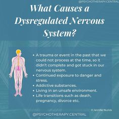 Signs Of A Dysregulated Nervous System, Nervus Vagus, Counselling Tools, Parasympathetic Nervous System