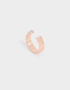 The rose gold setting gives this open ring a vintage vibe, while the Swarovski crystals add the right amount of bling. The perfect piece to show off your fresh manicure. Fresh Manicure, Kids Belt, Size Chart For Kids, Charles Keith, Vintage Vibe, Open Ring, Gold Set, The Rose, Vintage Vibes