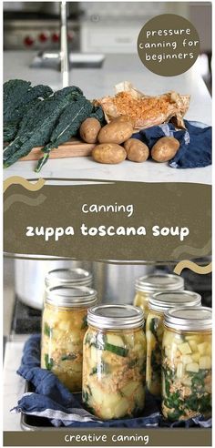 canning zupa toscana soup in mason jars is the best way to preserve it