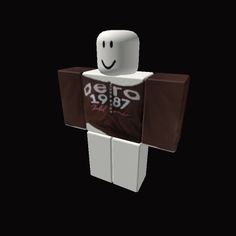 a lego figure with a brown and white shirt on it's chest, holding a chocolate bar in his arms