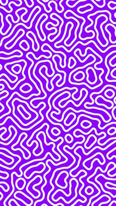 an abstract purple and white background with wavy lines in the shape of circles, on top of each other