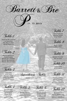 an image of a wedding program