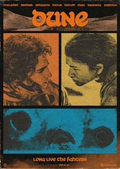 an old movie poster with two men looking at each other and the words june on it