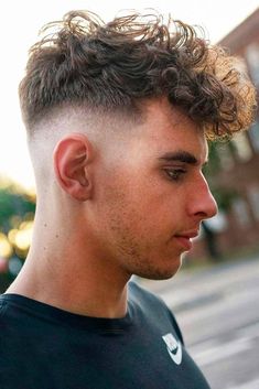 Men Perm, Perm Hair Men, Loose Perm, Mens Perm, Curly Undercut, Men Haircut Curly Hair, Men Haircut Styles, Haircuts For Curly Hair, Bald Fade