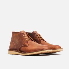 Weekender Chukka | Red Wing Red Wing Chukka Boots, Red Wing Chukka, Red Wing Heritage Boots, Mens Chukkas, Red Wing Boots, Cut Clothes, Flat Heel Boots, Stance Socks, Wing Shoes