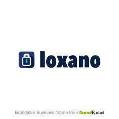 the logo for loxano, a business name from iron and buckets com