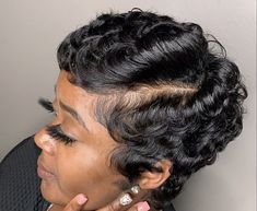 Hair Styles2023, 2024 Loading, Black Hair Short Cuts, Finger Wave