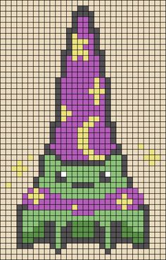 an image of a cross stitch pattern that looks like it has been made to look like the