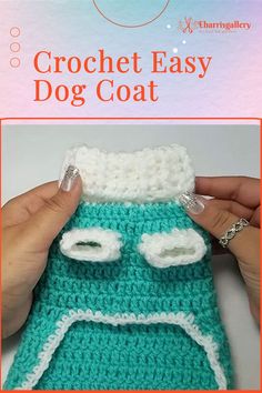 Free Crochet Easy Dog Coat Pattern Pet Clothes Patterns, Dog Clothes Patterns Sewing, Pet And Owner, Crochet Dog Clothes, Dog Coat Pattern, Dog Sweater Crochet Pattern, Dog Sweater Pattern, Crochet Dog Sweater