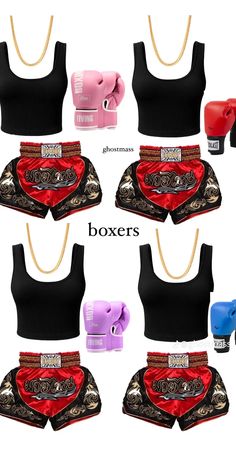 the boxeries are all different colors and sizes