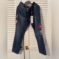 Laurie Felt Classic Embellished Boyfriend Jeans Size 14 Nwt. Boyfriend Jeans, Jeans Size, Product Description, Women Shopping, Blue, Color