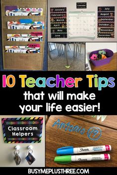 the top ten teacher tips that will make your life easier for students to use them