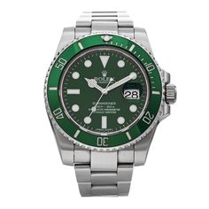 This is an authentic ROLEX Stainless Steel 40mm Oyster Perpetual Submariner Date "Hulk" Watch Green 116610LV. Known as the "Hulk", this Rolex is crafted from stainless steel and features an automatic movement with a date display, green dial, matching green unidirectional rotating Cerachrom bezel, and Oyster bracelet. 1341113 Watch Green, The Hulk, Oyster Bracelet, Oyster Perpetual, Hulk, Rolex, Stainless Steel