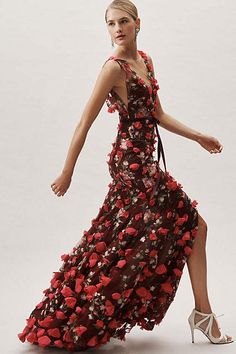 Marchesa Notte Vanda Wedding Guest Dress Gown Designs, Anthropologie Wedding, Long Cocktail Dress, 파티 드레스, Rehearsal Dress, Nice Style, Cocktail Party Dress, Pinterest Fashion, Play Dress