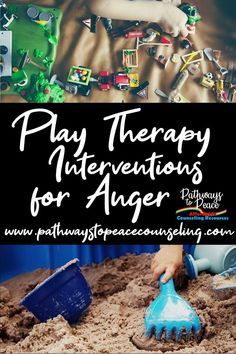 Play Therapy Interventions for Anger - creative ideas to help children process anger and learn skills to help with regulation. Play Therapy Interventions, Creative Play Ideas, Manage Anger, Therapy For Kids, Play Therapy Activities, Therapy Interventions, Play Therapy Techniques, Child Life Specialist