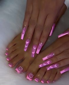 Fancy Nails Designs, Long Nail Designs, Cute Acrylic Nail Designs, Simple Acrylic Nails