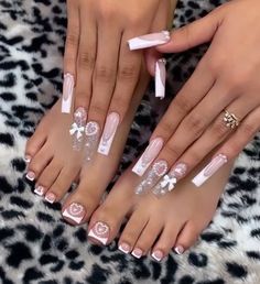 Gel Toe Nails, Gel Toes, Nails Inspo, Mani Pedi, Toe Nails, Nail Ideas, Women Fashion, Acrylic Nails