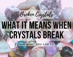 What it means when crystals break and what you can do - NeuroticMommy Crystal Meanings Charts, Wrapping Crystals, Cracked Crystal, Desert Rose Crystal, Broken Rose, Witch Spells, Hematite Crystal, Selenite Crystal, Rose Quartz Bracelet