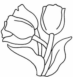 a flower that is drawn in black and white