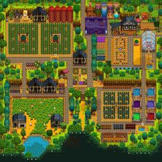 Stardew Valley Mobile Stardew Valley Normal Farm Layout, Stardew Four Corners Layout, 4 Corners Farm Stardew, Stardew Valley 4 Corners Layout, Stardew Valley Farm Layout Four Corners, Stardew Valley Farm Layout 4 Corners, Four Corners Farm Stardew Valley, Stardew Valley Four Corners Layout, Stardew Valley Four Corners