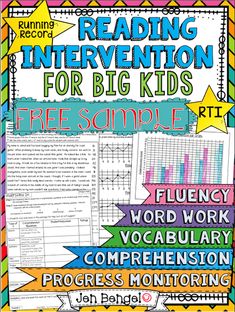 reading instruction for big kids set 1