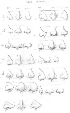 some drawings of different shapes and sizes