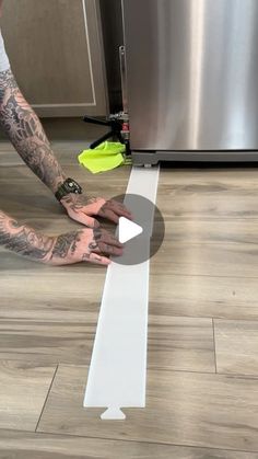 Murray Kruger on Instagram: "An air sled is usually the best option to pull appliances out but these @supersliders have helped a lot • I know first hand how easy linoleum and even hardwood floors can indent • Usually they come in a 8 pack so you can leave 2 under and the fridge always sits on them in place, then connect the rest and it rolls out easy protecting the floor • I grab them from Homedepot or local flooring stores . . . #tools #construction #tips #diy #kitchen #floor #flooring" Diy Kitchen Floor, Household Help, White Shaker Kitchen, Dream Kitchens Design, Home Fix, Home Decor Hacks, Flooring Store, Household Cleaning Tips, Diy Home Repair