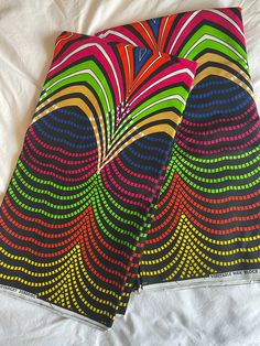 Beautiful Ankara fabric 6 yards. This is a quality Ankara print 100% cotton. Returns accepted. Cotton Fabric With Vibrant Patterned Print, Vibrant Print Cotton Fabric, Vibrant Print Patterned Cotton Fabric, Patterned Cotton Fabric With Vibrant Print, Printed Multicolor Ankara Fabric, Colorful Multicolor Ankara Fabric With Pattern, Ankara Fabric With Multicolor Print, Multicolor Printed Ankara Fabric, Ankara Fabric With Vibrant Patterned Print