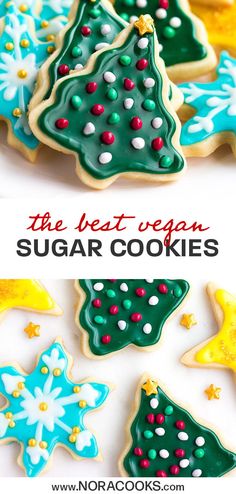 the best vegan sugar cookies recipe for christmas