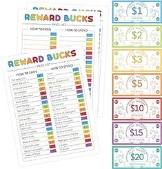 reward bucks are shown with the price for each item in this game, which includes $ 10