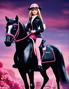 Barbie 
Barbie aesthetic 
Barbie equestrian 
Equestrian 
Equestrian aesthetic 
Horse 
Barbie horse rider 
Barbie’s horse 
Black horse 
Barbie pink Barbie Equestrian, Horse Adventure, Barbie Style, Majestic Horse, Majestic Animals, Barbie World, Barbie Fashion, Childhood Memories