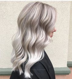 Blonde Hair Styles, Totally Tiffany, Silver Blonde, Blonde Hair Inspiration