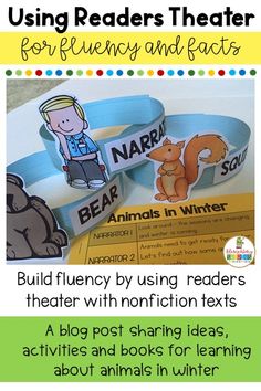 an animal themed reading and writing activity for children