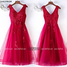 $81.89, Cute Tea Length Tulle Party Dress Vneck With Flowers Petals No#MYS68010 at SheProm. #SheProm is an online store with thousands of dresses, range from Homecoming,Party,Red,A Line Dresses,Midi Dresses and so on. Not only selling #HomecomingDresses more and more trendy dress styles will be updated daily to our store. Shop now to get $5-10 off! V-neck Dresses For Wedding Guests During Prom Season, V-neck Dress For Wedding Guest During Prom Season, V-neck Dress For Wedding Guest And Party Season, Summer Retro Vintage Tea-length Dress, Pink Knee-length V-neck Party Dress, Pink Ruffled Tea-length Dresses, Red Tea-length Dress For Formal Occasions, Red Floral Print Sleeveless Knee-length Dress, 1950s Style Pink Tea-length Dress