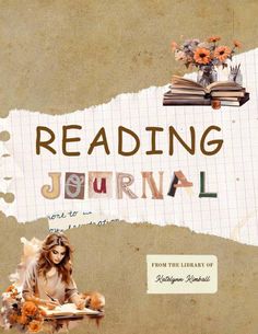 a book cover with the title reading journal