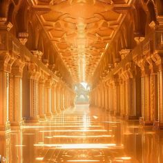 an image of a hallway that is very beautiful