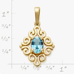 This elegant pendant, featuring an oval faceted Avery birthstone in the center, is a must-have for those who love the scrolls and swirls in our classic designs. Note: Due to the one-of-a-kind nature of gemstones, exact colors and patterns may vary from what is shown in the image. Spanish Lace, Elegant Pendant, James Avery, Birthstone Pendant, Birthstone, Classic Design, Gemstones, Pendant, Lace